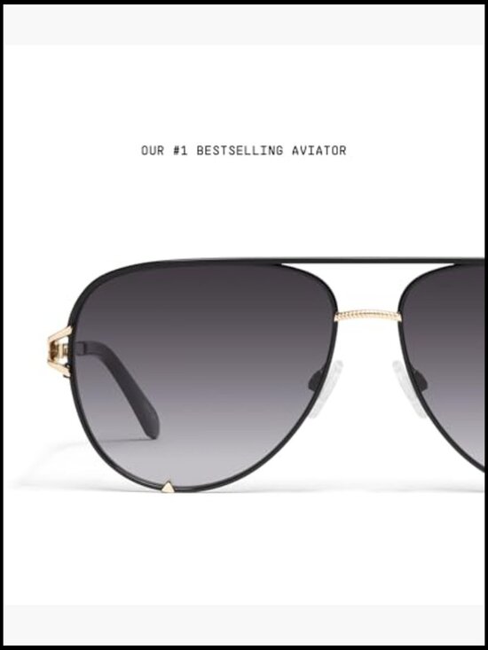 Non Polarized Aviator Sunglasses with UV Protection, Metal Frame, Polycarbonate